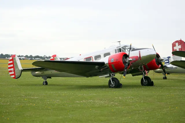 Beechcraft Model 18 - Flying Legends 2016.