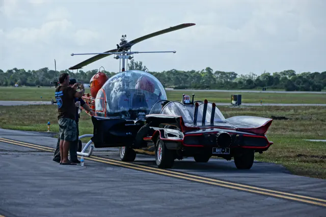 Bell 47 at the 2017 Stuart Air Show.