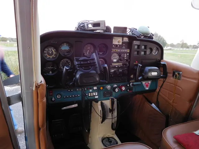 Cessna 172 Skyhawk II - Cockpit.