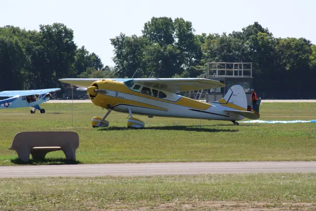 Cessna 195 Businessliner (N3457V, sn 7154) (7-30-2023).