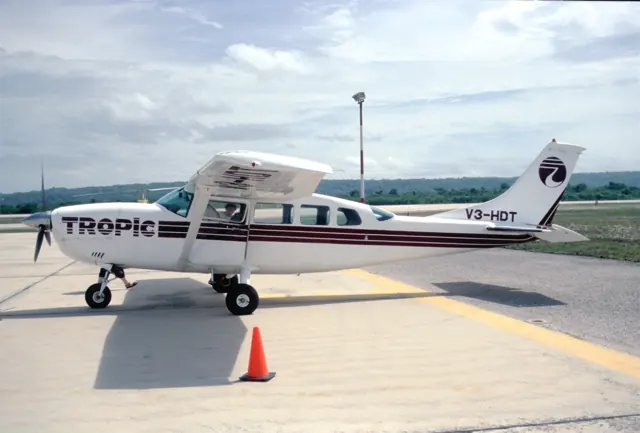 Tropic Air Cessna 207A Stationair 8 II, V3-HDT, photographed in August 2003.