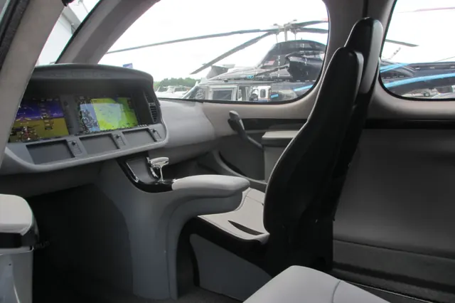 Cirrus Vision SF50 cockpit.