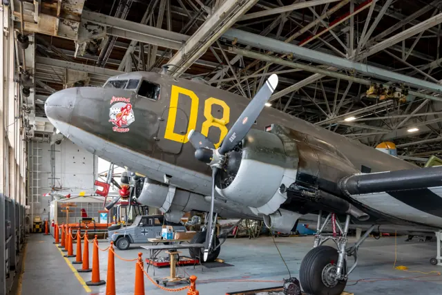At American Airpower Museum 2024 029 - Douglas C-47 Skytrain.