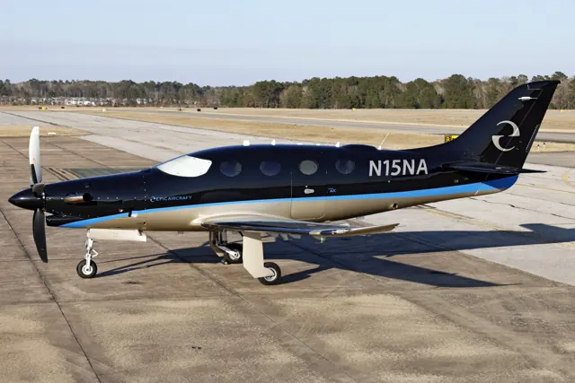 N15NA Epic E1000, Conroe, TX 02-01-26.