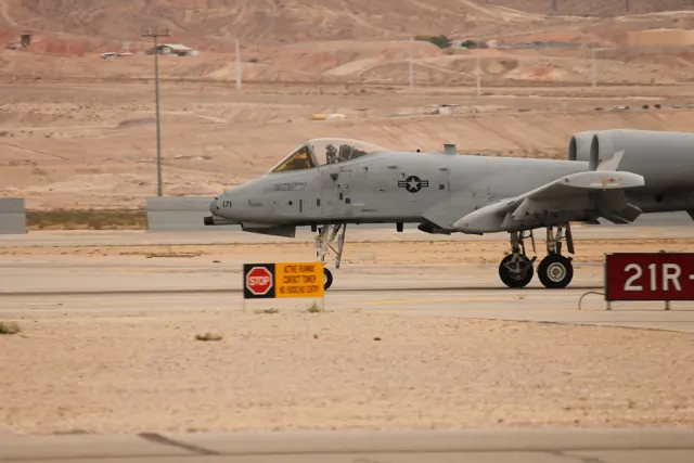 USAF A-10 Thunderbolt II Landing 3.