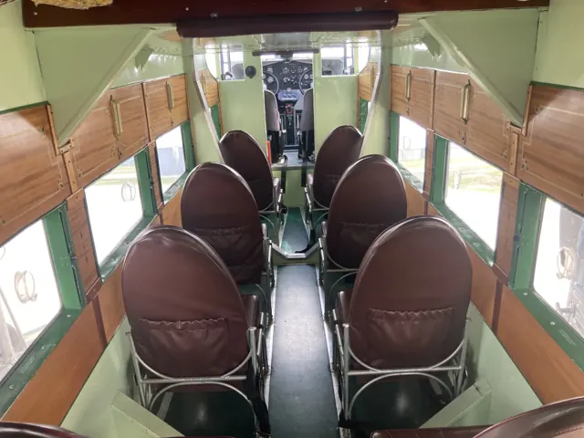 Ford Trimotor Interior.