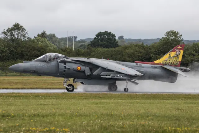 EGVA - McDonnell Douglas AV-8B Harrier II - Spanish Navy - VA.1B-24.