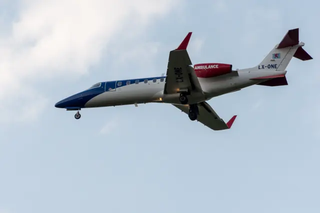 Luxembourg Air Rescue, Learjet 45, LX-ONE@LUX 2017-03-31-103.