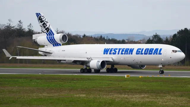 Hahn Airport Western Global Airlines McDonnell Douglas MD-11(F) N412SN (DSC05957).