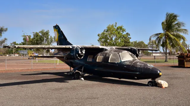 Mitsubishi MU-2 VH-NYM Darwin Aviation Museum, 2023 (01).