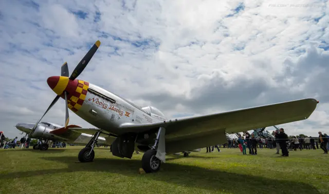 North American P-51 Mustang, Paris, 2015.