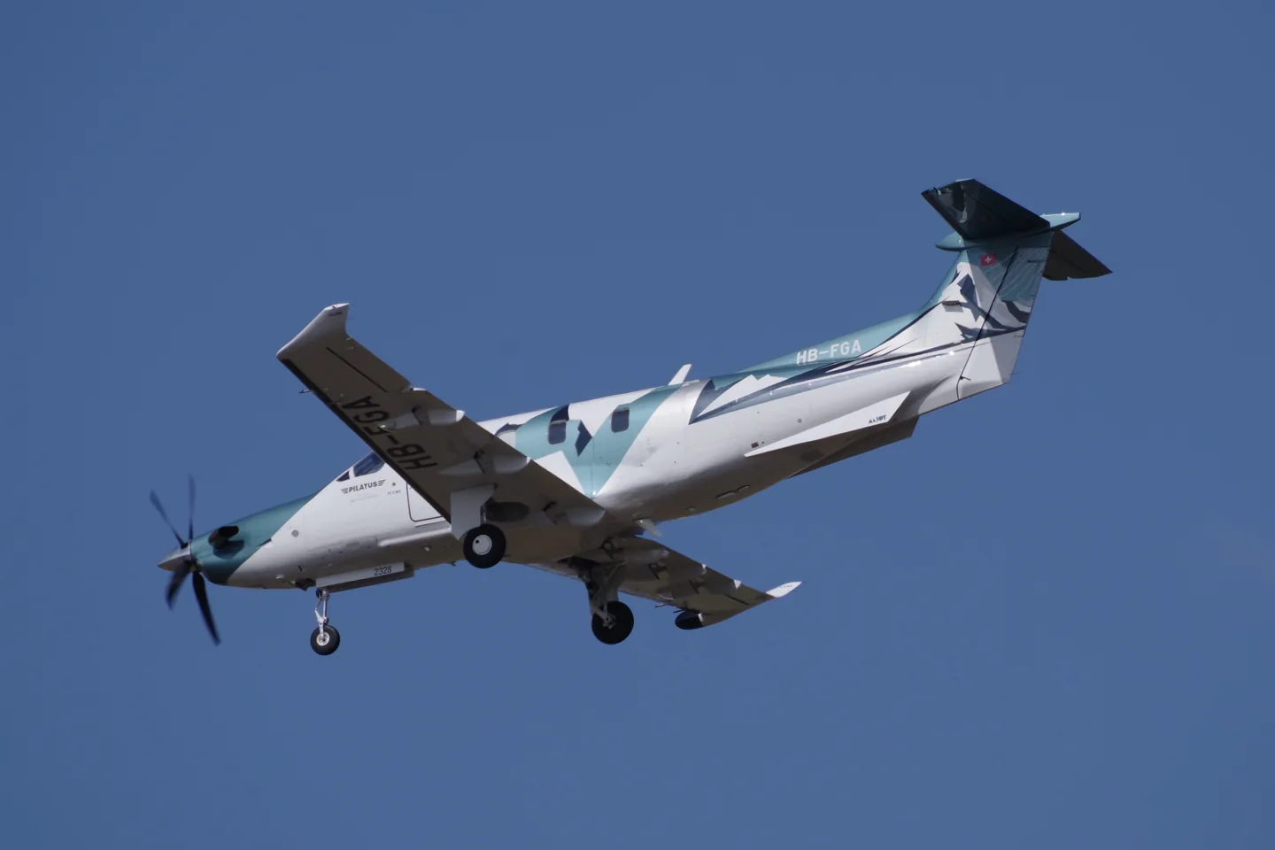 Pilatus PC-12 NGX (c-n 2328, HB-FGA) 2025-04-10.