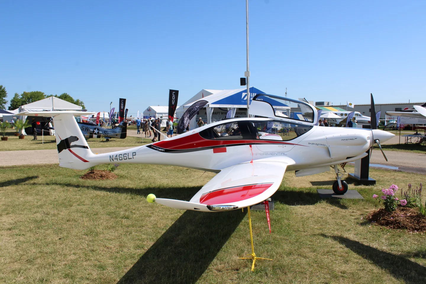 Pipistrel Panthera X152 (N466LP, cn PX1520023) (7-29-2023).