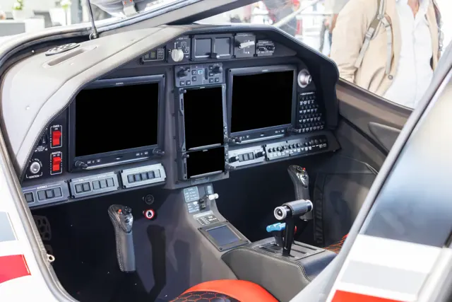 Pipistrel Panthera cockpit AERO Friedrichshafen 2025-0677.