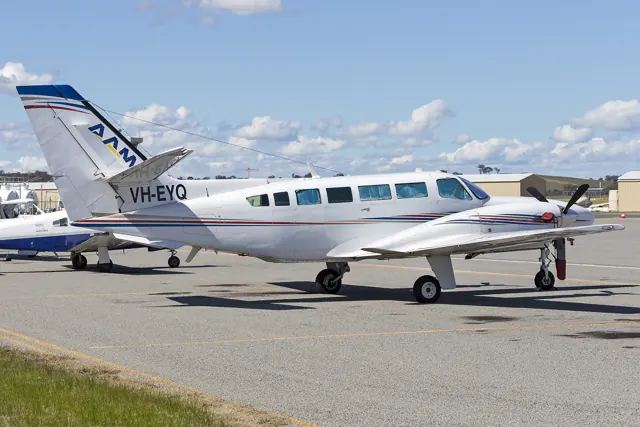 AAM Group (VH-EYQ) Reims-Cessna F406 Caravan II at Wagga Wagga Airport.