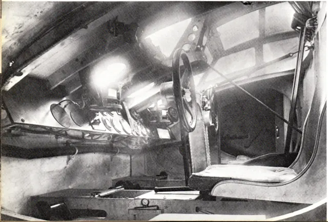 Savoia-Marchetti S.55AT Cockpit.