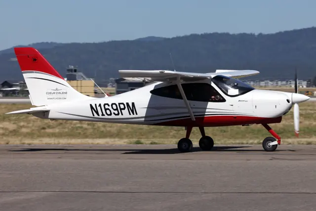 N169PM Tecnam P2008, Coeur d'Alene 07-09-26.