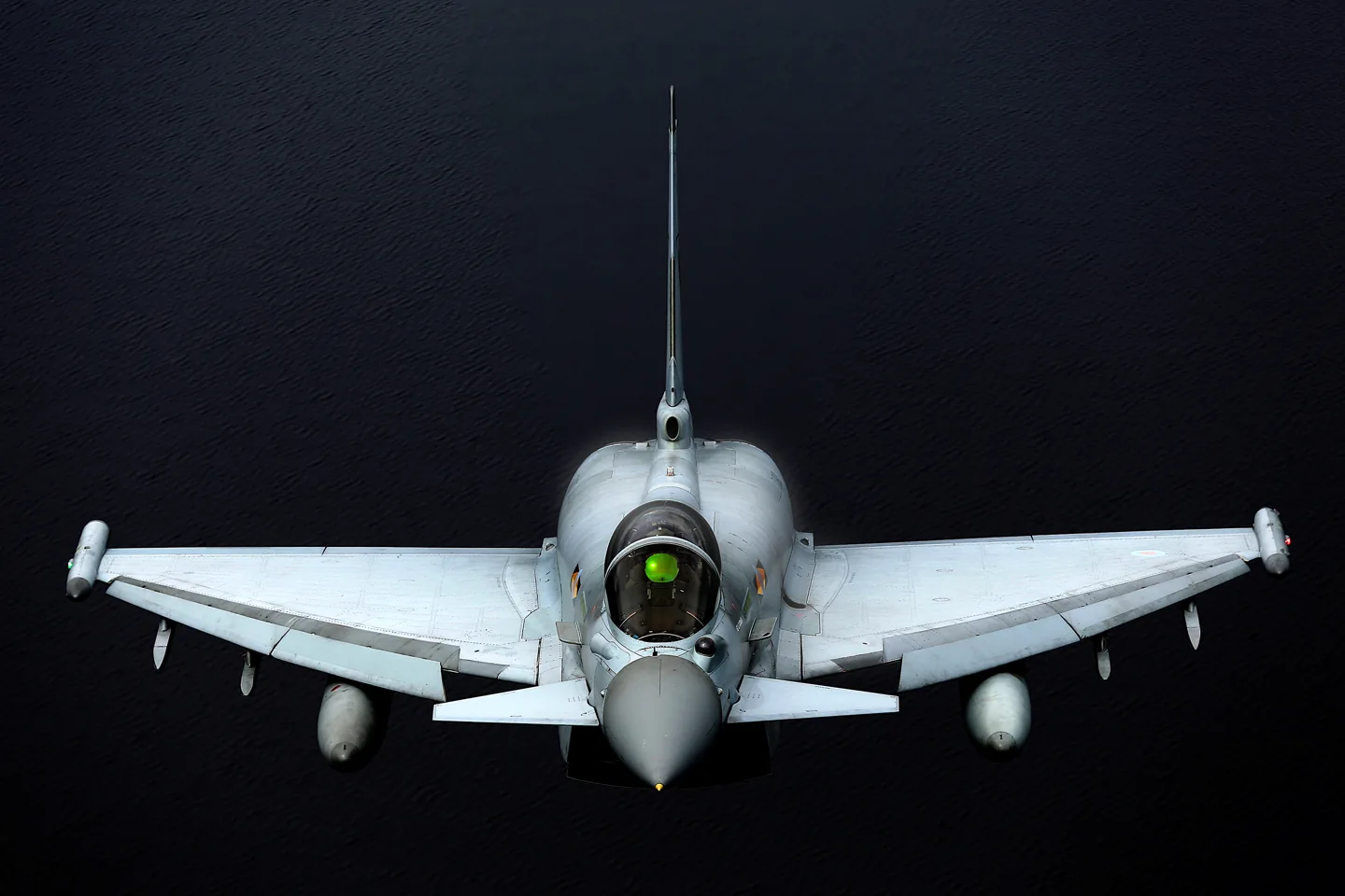 Royal Air Force Eurofighter Typhoon FGR.4 in flight.