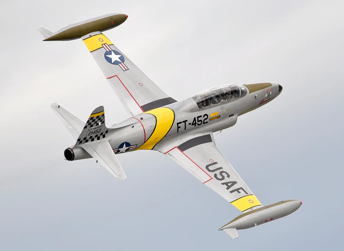 Lockheed T-33 — real-aircraft reference photograph.