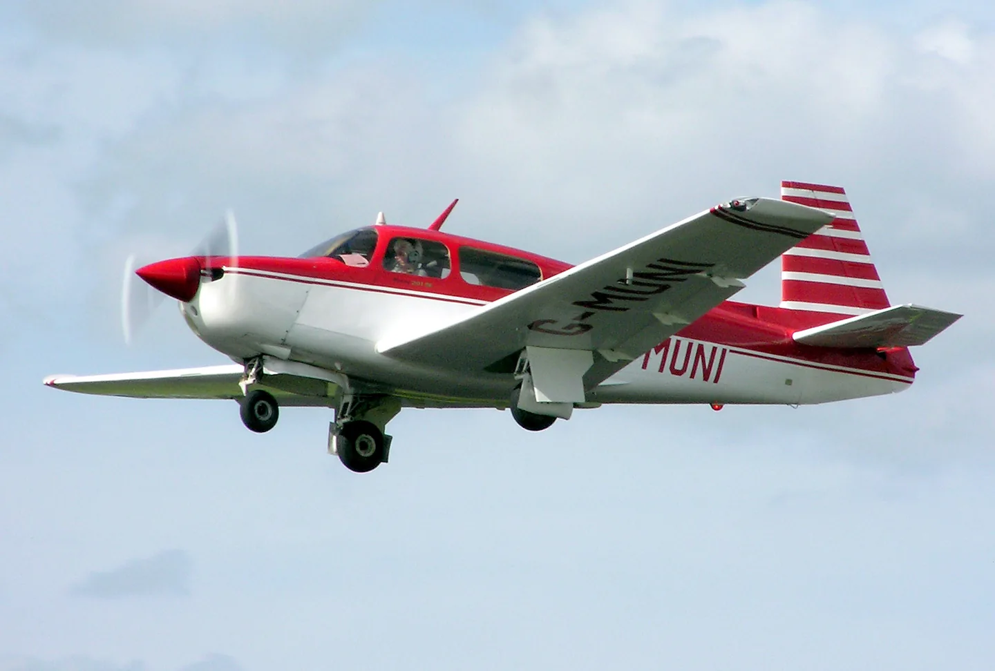 Mooney M20 — real-aircraft reference photograph.