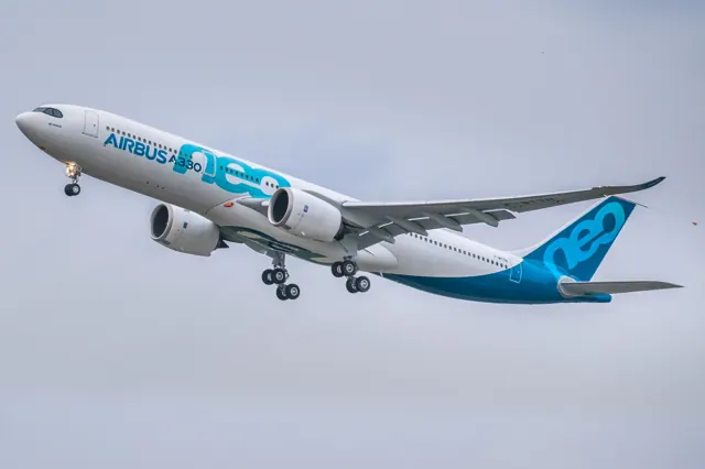 First flight of A330-900 on 19 October 2017