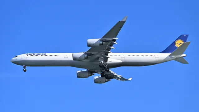 The A340-600 was the longest passenger airliner until the introduction of the Boeing 747-8 in 2010.