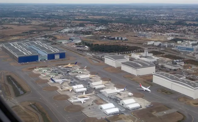 Airbus' Lagardère plant, where the A380 was assembled