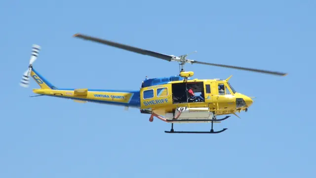 Ventura County Sheriff's Department Air Unit Fire Support Bell HH-1H