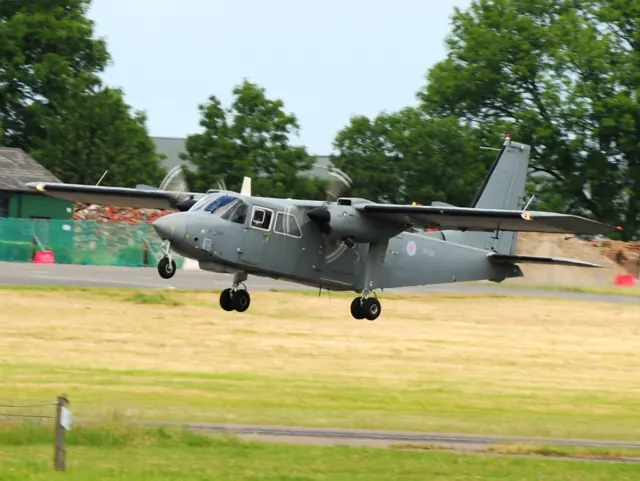 Islander CC2 of the RAF