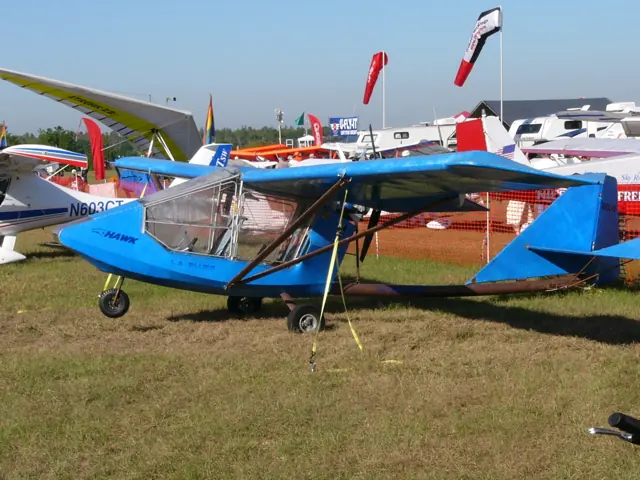 Hawk Arrow II with dope and fabric covering