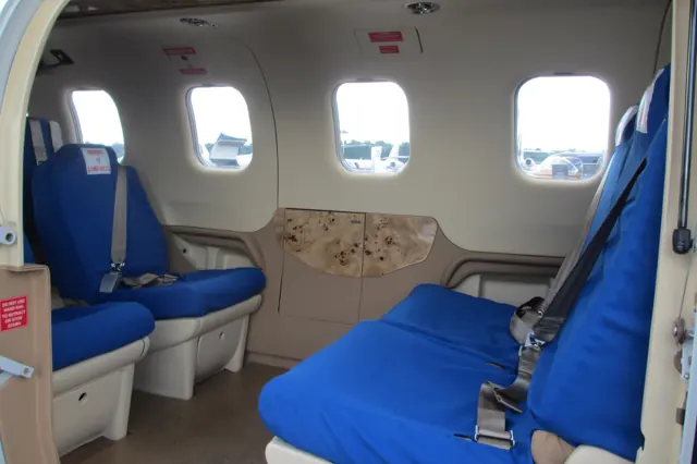 Interior view of a TBM cabin