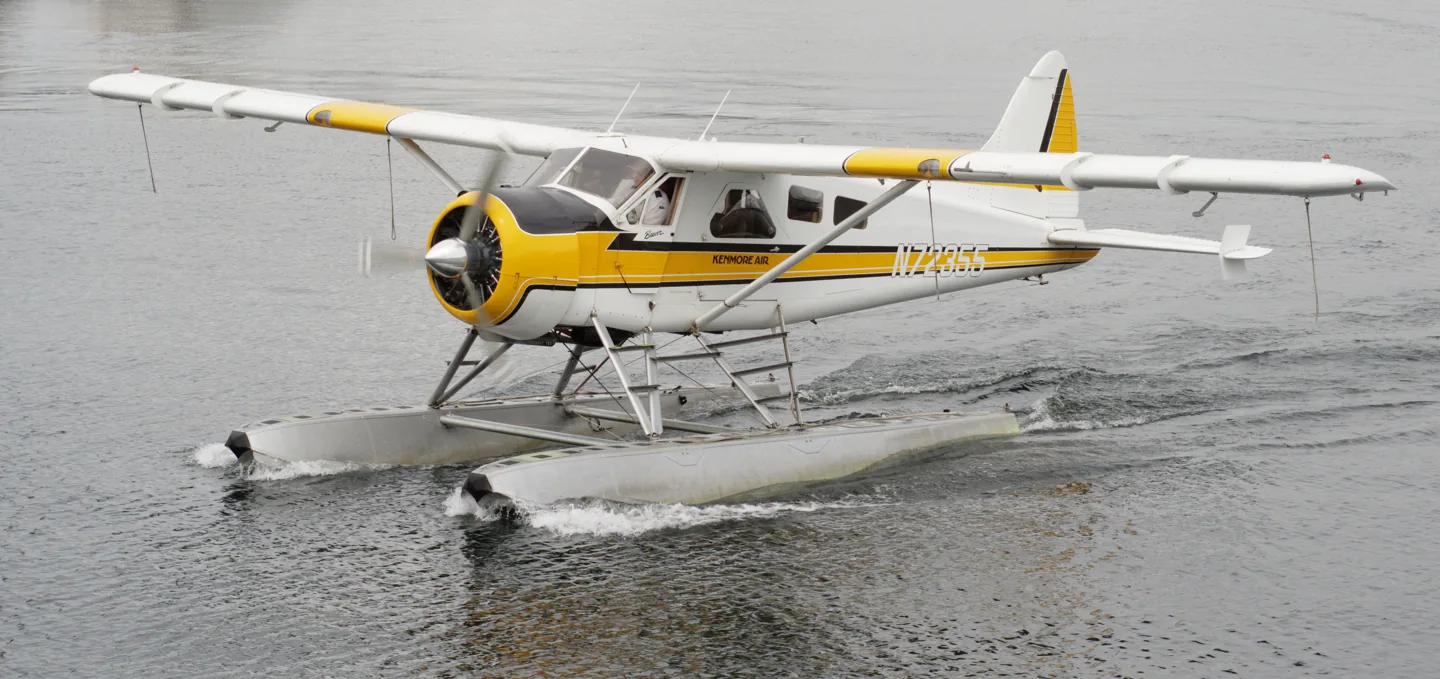 DHC-2 on floats, operated by Kenmore Air