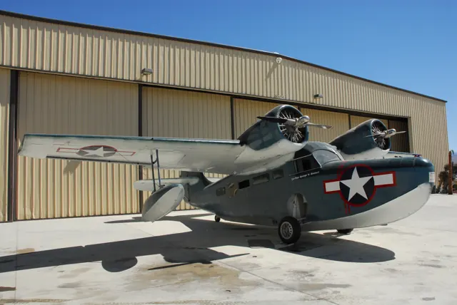 Preserved ex-British JRF-6B Goose in U.S. Navy JRF-1 markings