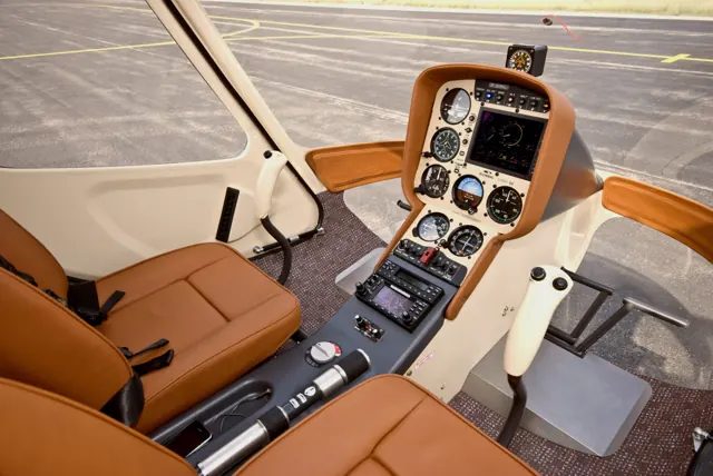 Cockpit of a Cabri G2