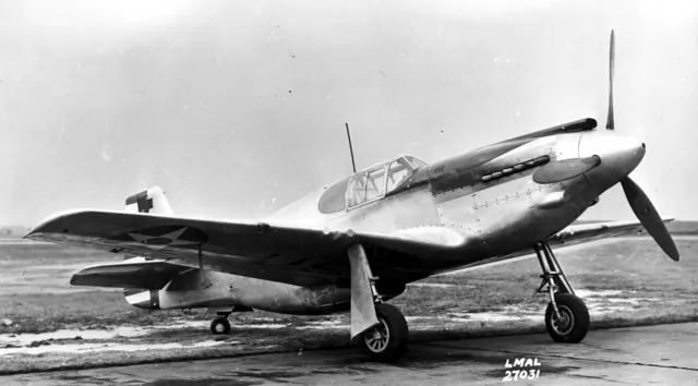 XP-51 41-039 is one of two Mustang Mk I aircraft handed over to the USAAC for testing