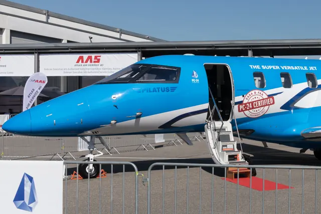 Type certification was granted on 7 December 2017, as placarded at the April 2018 AERO Friedrichshafen .