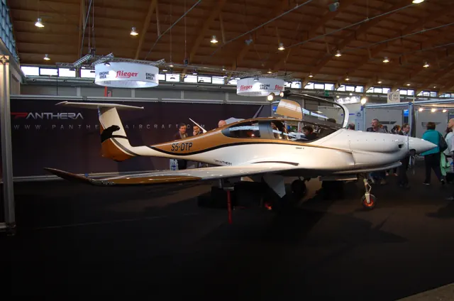 Pipistrel Panthera public presentation at AERO Friedrichshafen 2012