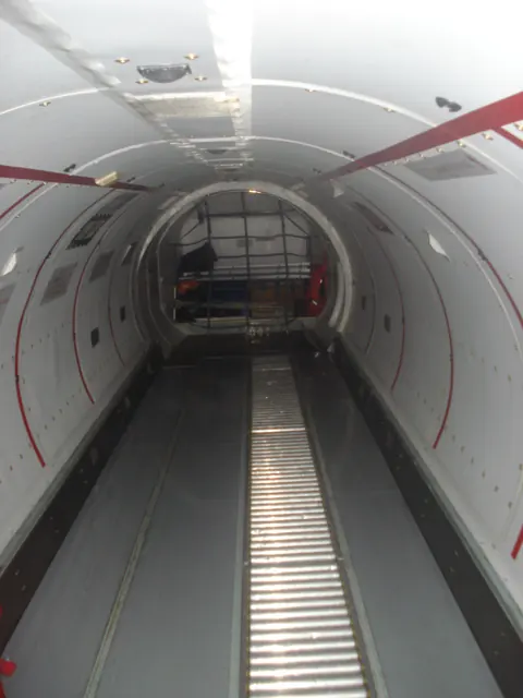 Freighter interior
