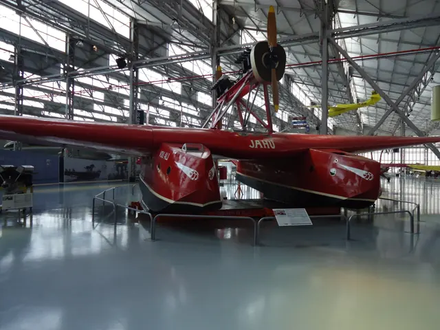 Savoia-Marchetti S.55, registration I-BAUQ at TAM Museum, São Paulo Brazil