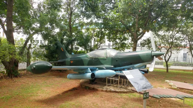 Sri Lanka Air Force Museum SLAF SIAI-Marchetti on display