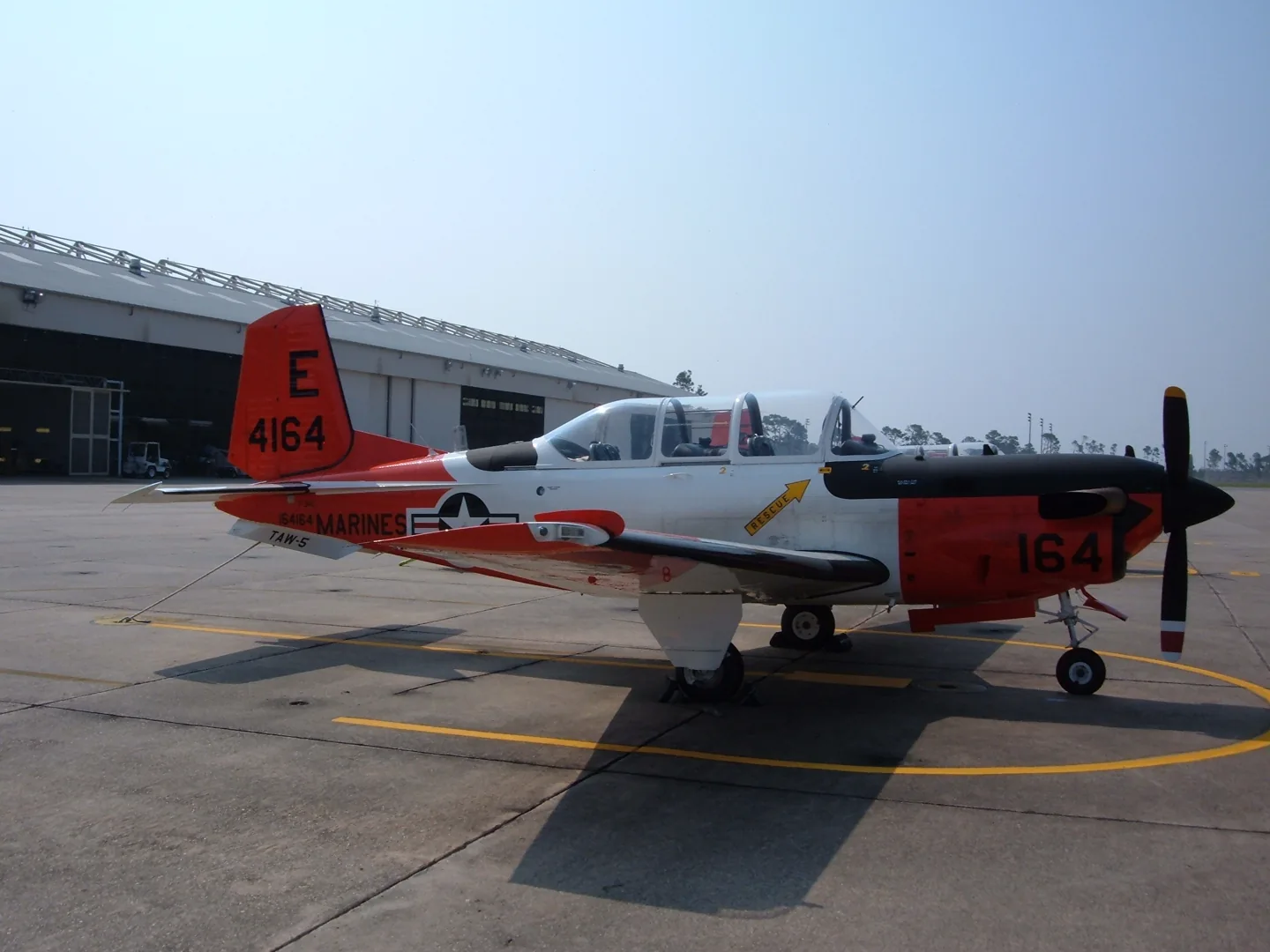Beechcraft T-34C Turbo Mentor.