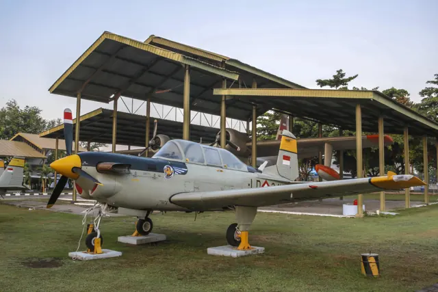 Beechcraft T-34C Turbo Mentor.