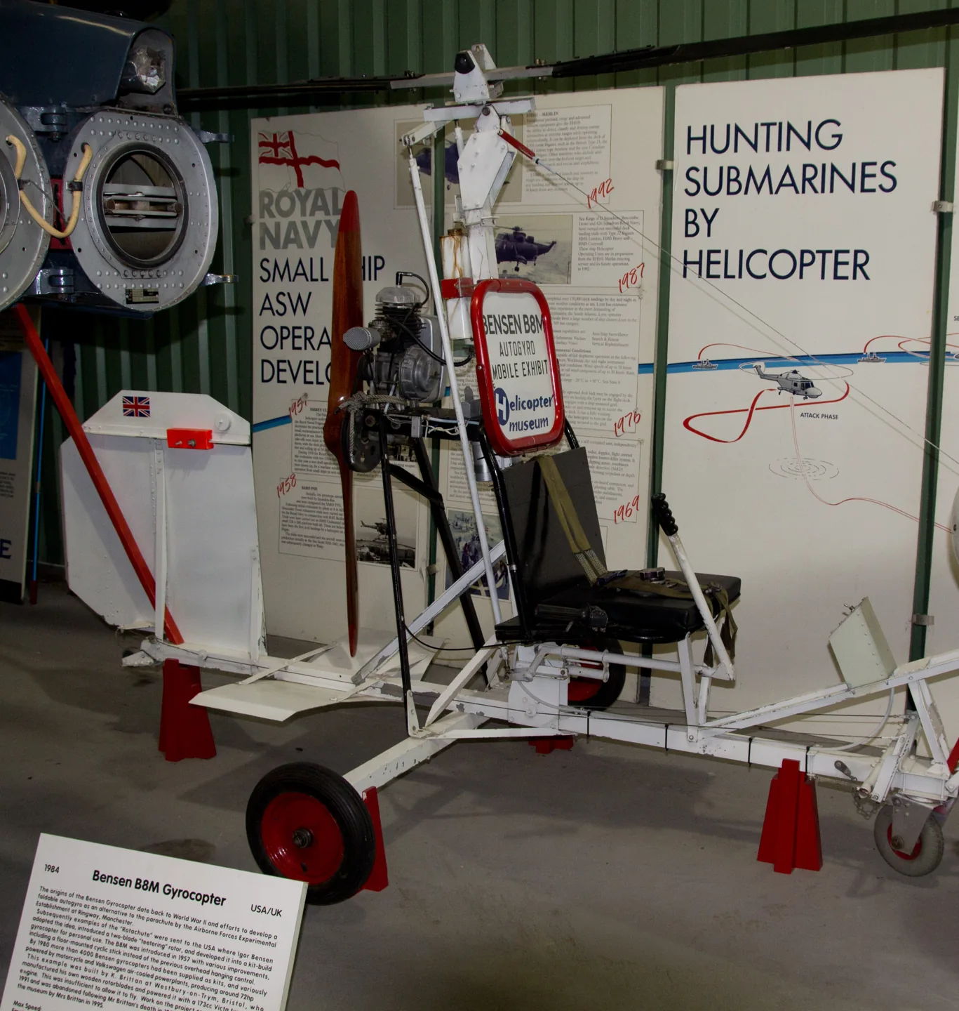 Bensen B-8M family reference; the VSKYLABS model incorporates its own modifications.