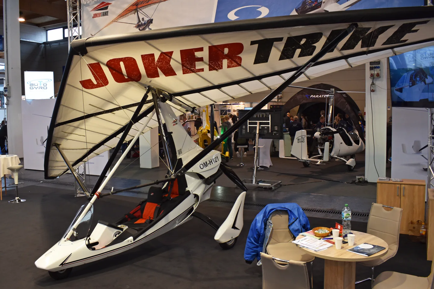 NISUS gyroplane displayed by Jokertrike.