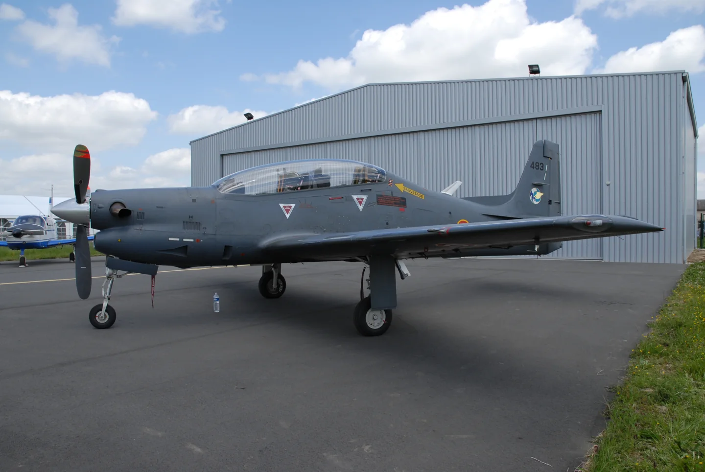 Embraer EMB 312 Tucano at AirExpo Muret, 2007.