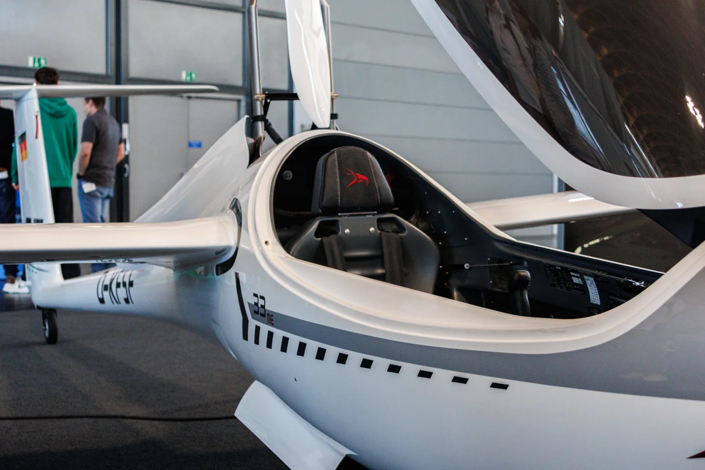 Schleicher AS 33 ME, D-KFSF, at AERO Friedrichshafen 2025